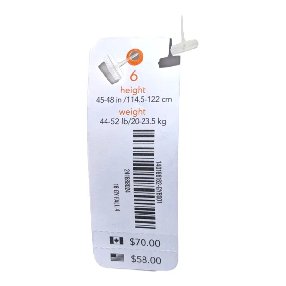 Gymboree size 6 Holiday Striped Dress - Picture 6 of 6